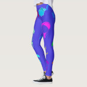 Helderblauwe kleurige Pixie-Leggings Leggings (Links)