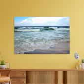 Helderblauwe Oceaan 1 Canvas Afdruk (Insitu (Woonkamer))