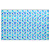 Helderblauwe schroefstaart stof (Yard (91,4 cm))