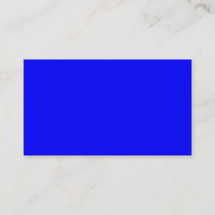Helderblauwe, Solid Trend Color Achtergrond Visitekaartje