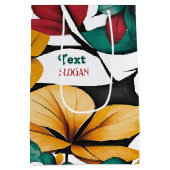 Helderbloemen Medium Cadeauzakje (Achterkant)