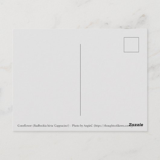 Helderbloemige Briefkaart (Achterkant)