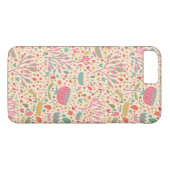 Helderbloempatroon Case-Mate iPhone Case (Achterkant (Horizontaal))