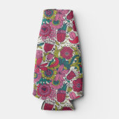 Helderbloempatroon Flesjeskoeler (Voorkant)