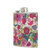 Helderbloempatroon Heupfles (Links)