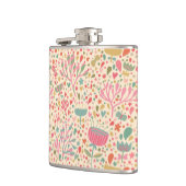 Helderbloempatroon Heupfles (Links)