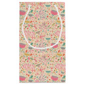 Helderbloempatroon Klein Cadeauzakje (Achterkant)