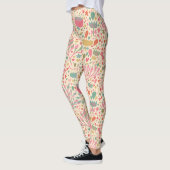 Helderbloempatroon Leggings (Links)