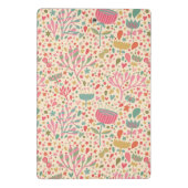 Helderbloempatroon Mini Klembord (Achterkant)