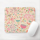 Helderbloempatroon Muismat (Met muis)