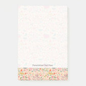 Helderbloempatroon Post-it® Notes (Voorkant)