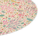 Helderbloempatroon Snijplank (Hoek)