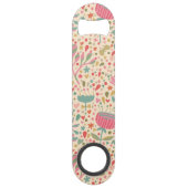 Helderbloempatroon Speed Flessenopener (Achterkant)