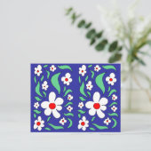 Helderbloemwit rozenBriefkaart Briefkaart