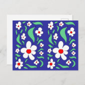 Helderbloemwit rozenBriefkaart Briefkaart