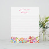 Helderbloesem Multomap Letter-pagina's invoegen (Staand voorkant)