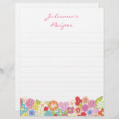 Helderbloesem Multomap Letter-pagina's invoegen (Voorkant / Achterkant)