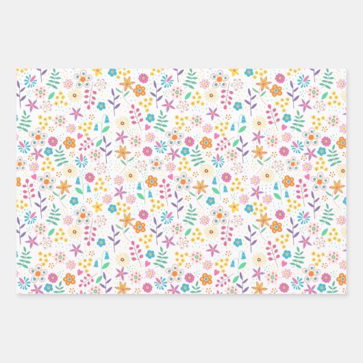 Helderblokjes Inpakpapier Vel (Voorkant)