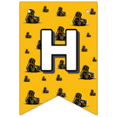 helderbouwvuilniswagen vlaggetjes (Eerste vlag)