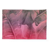 Helderbruine roze tropische zomerkleppen kussensloop (Achterkant)