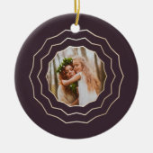 Heldercirkel | Holiday-foto Keramisch Ornament (Voorkant)