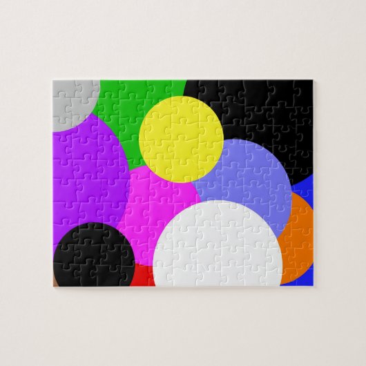 Heldercirkelpuzzel Legpuzzel (Horizontaal)