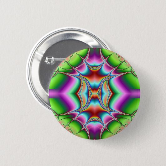 Heldercurls Ronde Button 5,7 Cm (Voorkant /achterkant)