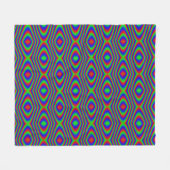 Heldercurven Fleece Deken (Voorkant (Horizontaal))