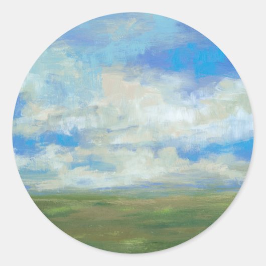 Helderdag I Ronde Sticker (Voorkant)