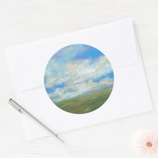 Helderdag I Ronde Sticker (Envelop)