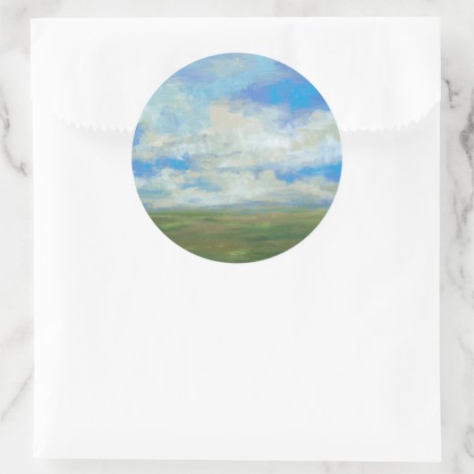 Helderdag I Ronde Sticker (Tas)