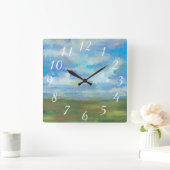 Helderdag II Vierkante Klok (Huis)