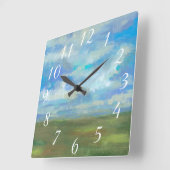 Helderdag II Vierkante Klok (Hoek)