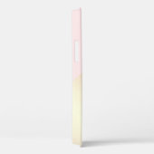 Helderder geometrisch kopergoudlicht en warm roze Case-Mate iPhone case (Achterkant / Rechts)