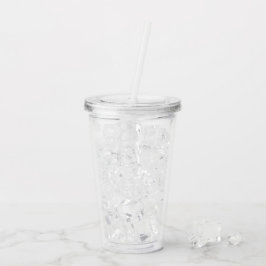 Heldere 16 oz acryl drinkbeker voor koude dranken