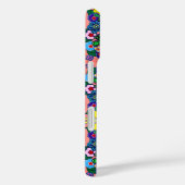 Heldere Abstracte bloemkunst Case-Mate iPhone Case (Achterkant / Rechts)