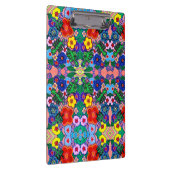 Heldere Abstracte bloemkunst Klembord (Rechts)
