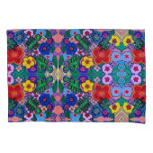 Heldere Abstracte bloemkunst Kussensloop (Voorkant)