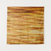Heldere abstracte gouden achtergrond met glitter wandkleed (Voorkant (horizontaal))