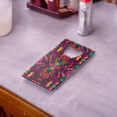 Heldere Abstracte kleur Creditkaart Flessenopener