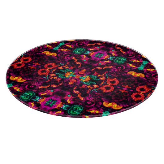 Heldere Abstracte kleur Snijplank (Hoek)