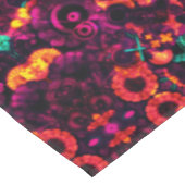 Heldere Abstracte kleur Tafelkleed (Gekanteld)