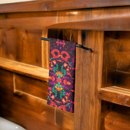 Heldere Abstracte kleur Theedoek