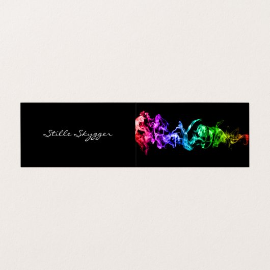  heldere Abstracte kunst Visitekaartje (Buitenkant ongevouwen)