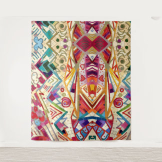 Heldere Abstracte Kunst Wandkleed