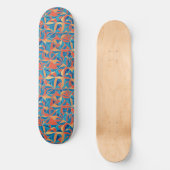 Heldere Abstracte moderne gepatenteerde urban stre Persoonlijk Skateboard (Voorkant)