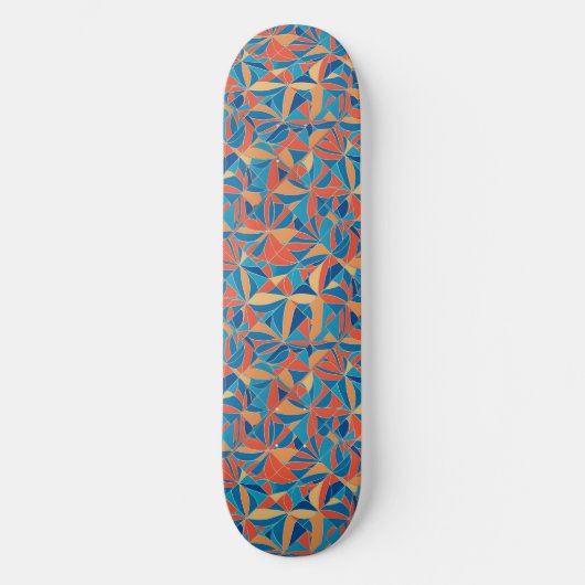 Heldere Abstracte moderne gepatenteerde urban stre Persoonlijk Skateboard (Voorkant)