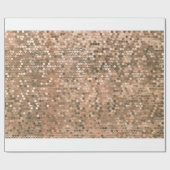 Heldere abstracte mozaïekachtergrond met glo cadeaupapier (Vlak)