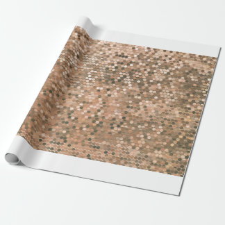 Heldere abstracte mozaïekachtergrond met glo cadeaupapier