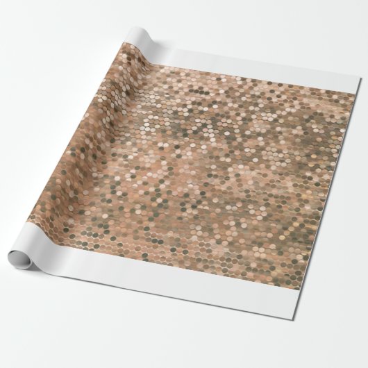 Heldere abstracte mozaïekachtergrond met glo cadeaupapier (Uitgerold)